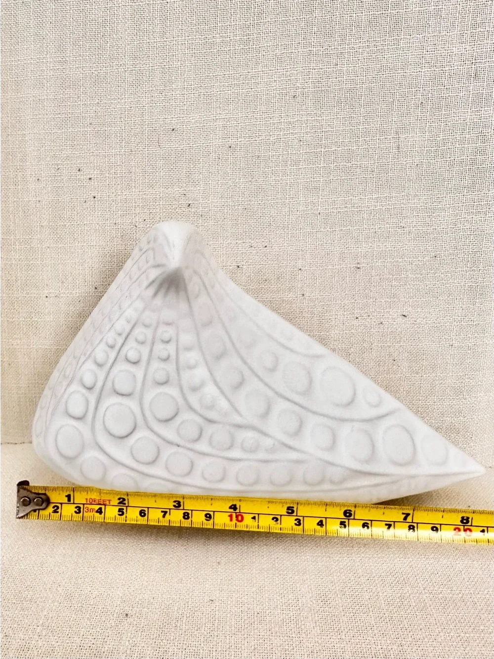 Jonathan Adler Menagerie Medium Teardrop Bird Figurine White Ceramic Matte